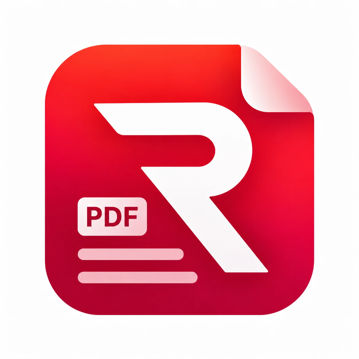 Red Rindavo PDF document icon.